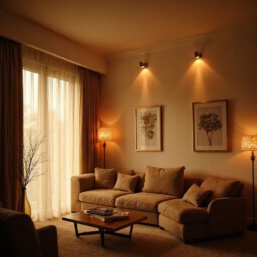 Electrician inspecting a flickering ceiling light in a residential home